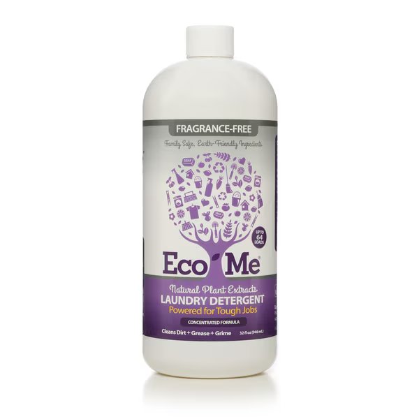 Laundry Detergent, Fragrance-Free 32 oz., PK6, Eco Me, Mfr#: ECOM-LSFF32-06